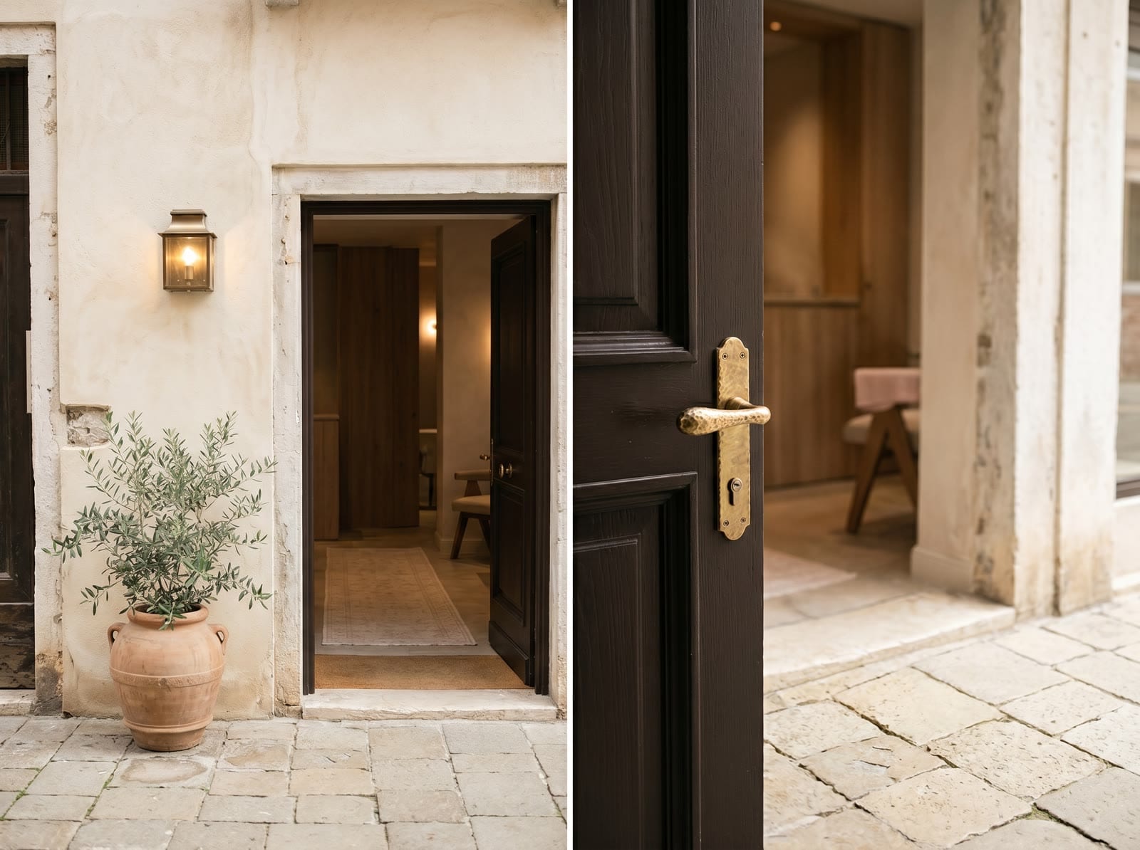 The Rivea entrance
